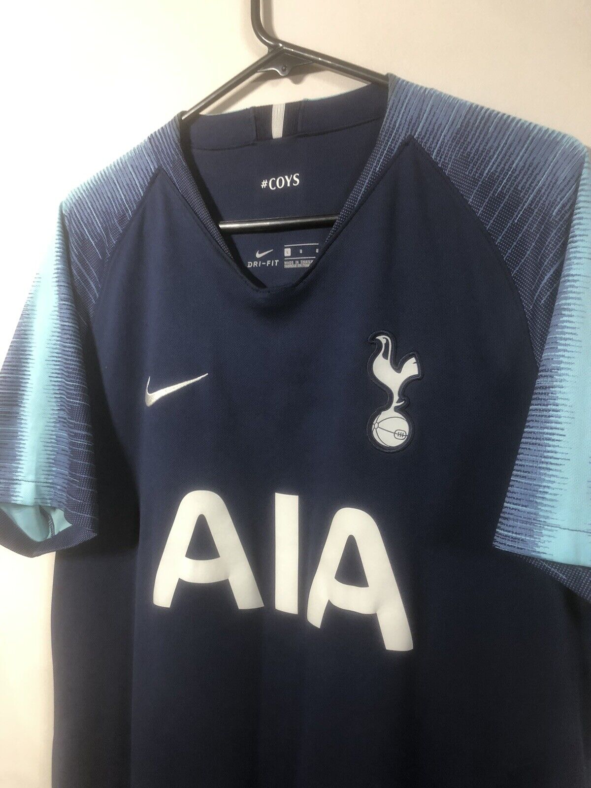 Son 7 Tottenham Hotspur 2018 19 Large Euro Away Excellent Condition 919004 430