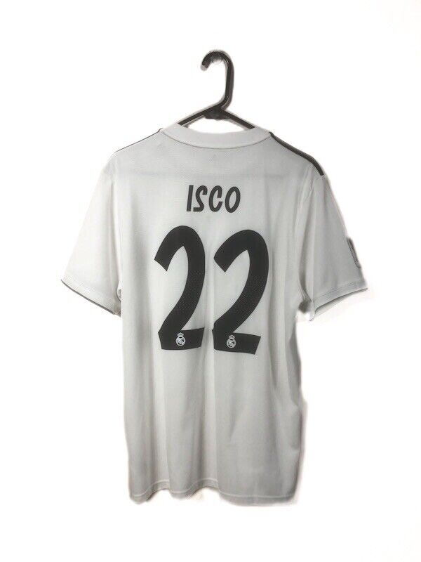 Isco 22 Real Madrid 2018 19 Home Large Shirt Adidas Excellent Condition Cg0550