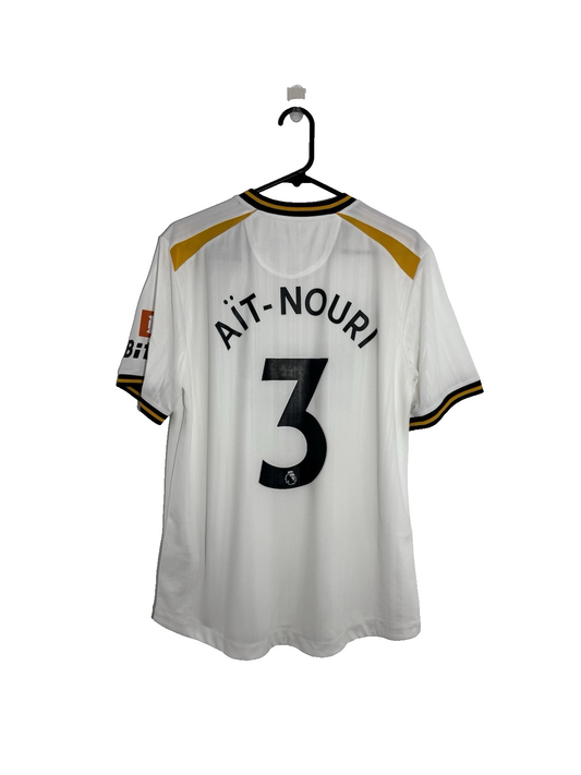 Wolverhampton Wanderers Ait-Nouri #3 2021/22 Large 3rd Shirt Castore BNWT