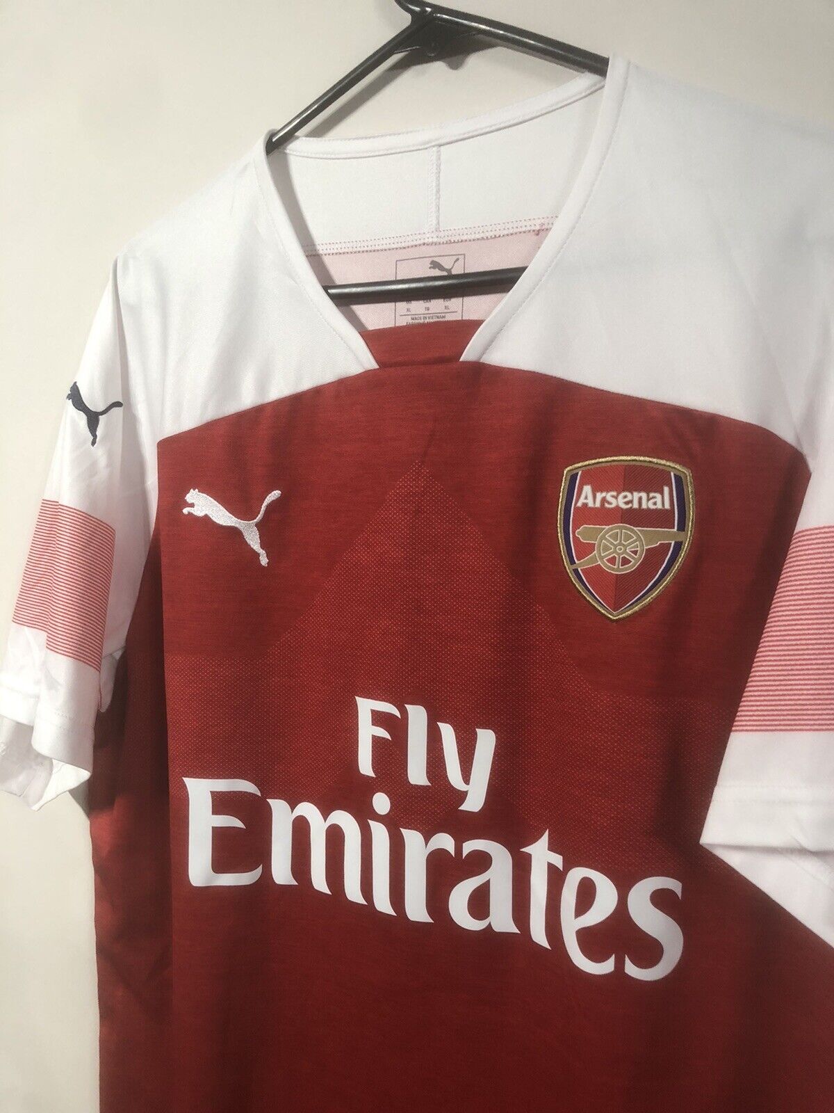 Xhaka #34 Arsenal 2018/19 Xl Home Shirt Puma Excellent Condition 753209-12