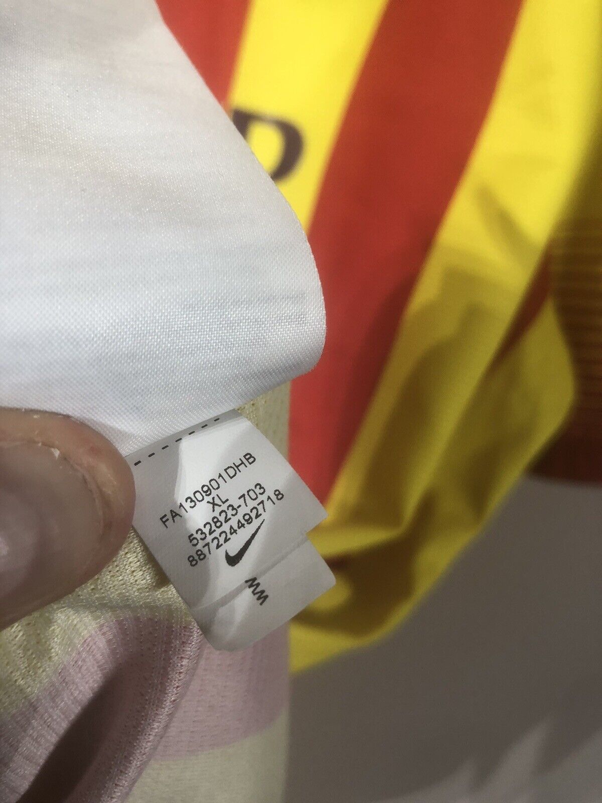 Messi 10 Barcelona 2013 14 Xl Away Shirt Excellent Condition 532823 703