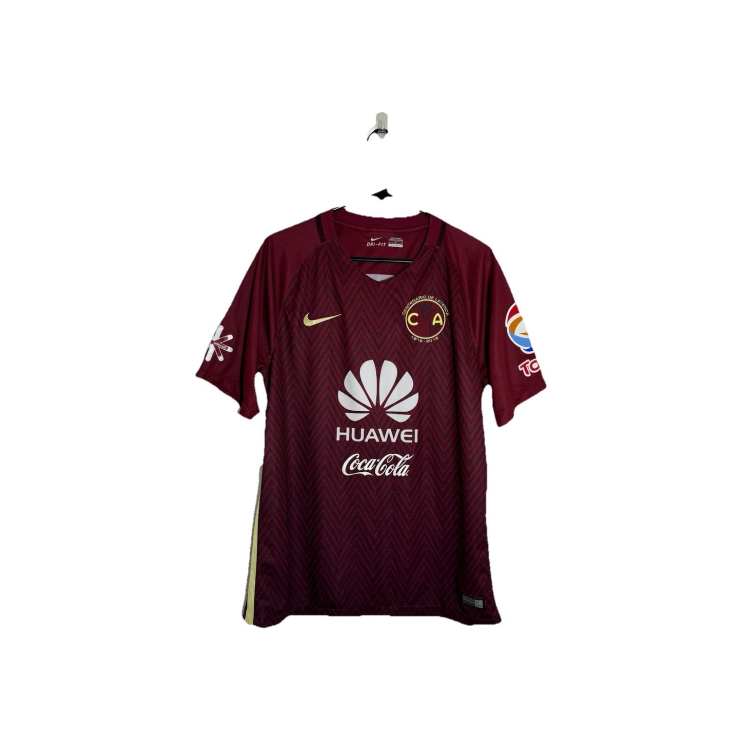 Club America 2016/17 Medium Away Shirt Nike Excellent Condition 776819-678