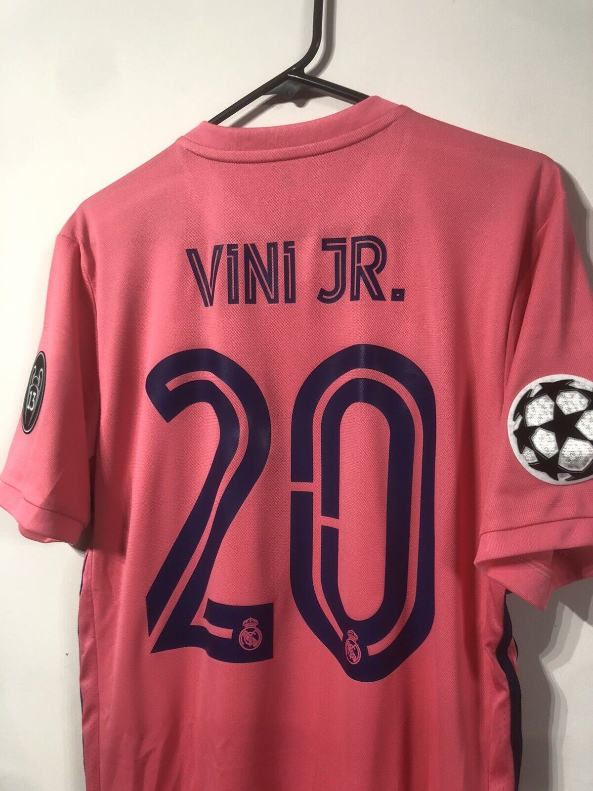 Vinicius Jr #20 Real Madrid 2020/21 Medium Away Shirt Jersey BNWT GI6463