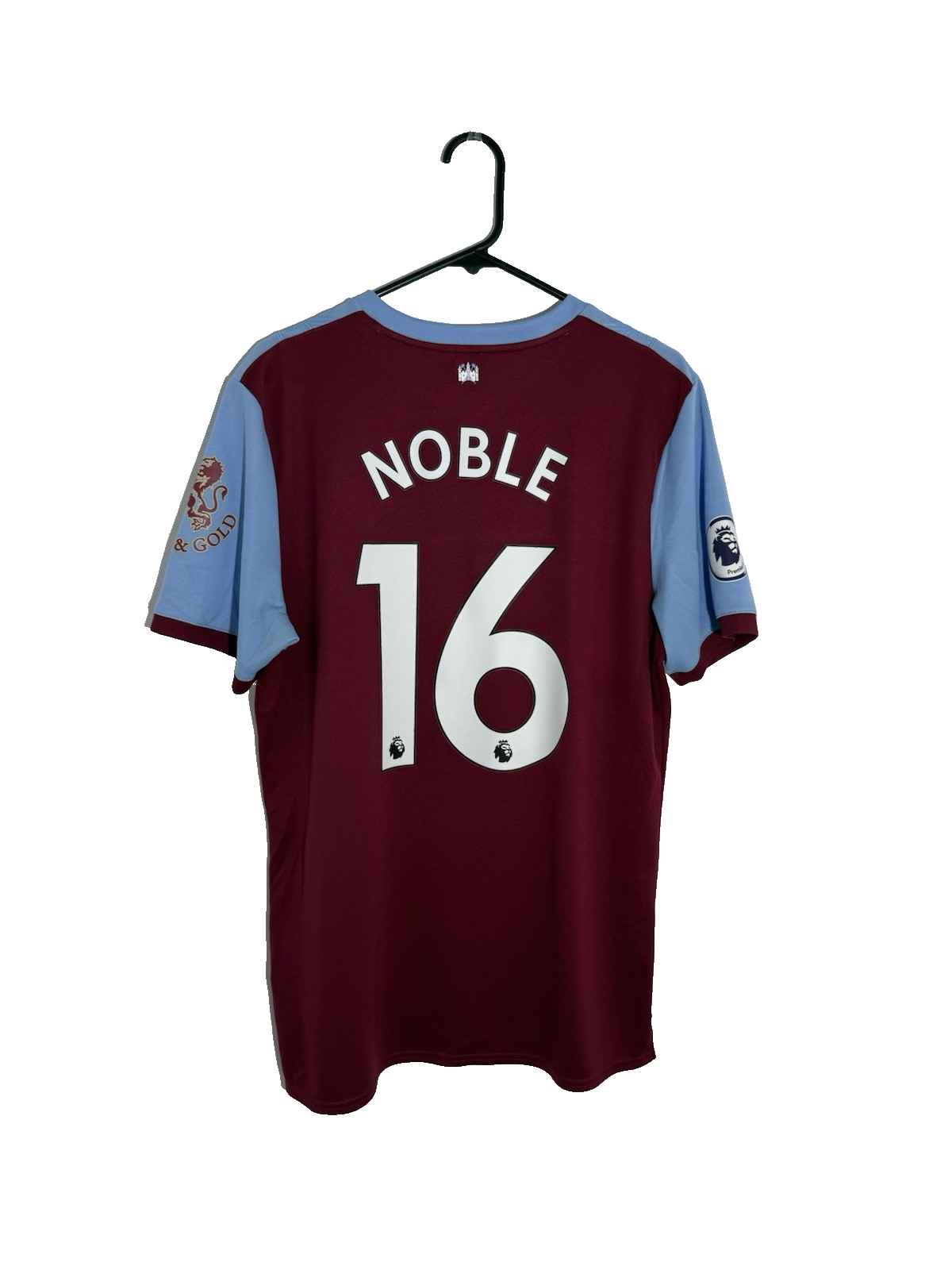 West Ham United Noble #16 2019/20 Large Home Shirt Umbro Excellent Condition