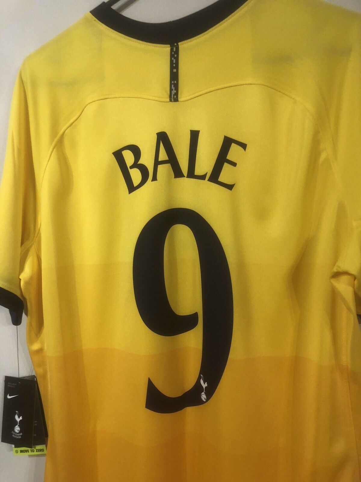 Bale #9 Tottenham Hotspur Euro 2020/21 Large 3rd Shirt Jersey Nike BNWT