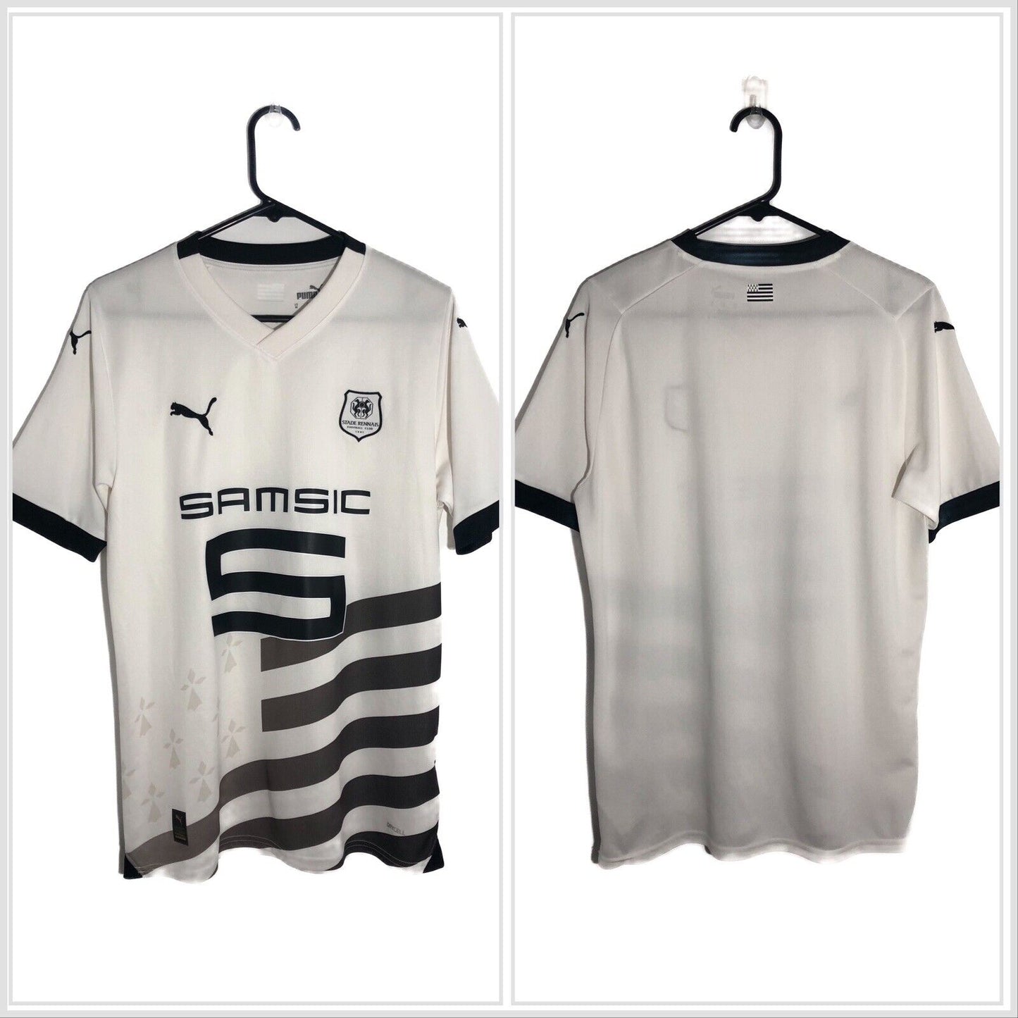 Stade Rennais 2023 24 Large Away Shirt Puma Excellent Condition 771130 02