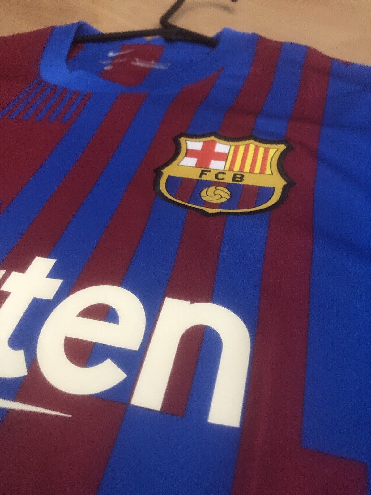 Pedri #16 Barcelona Medium 2021/22 Euro Home BNWT CV7891-428