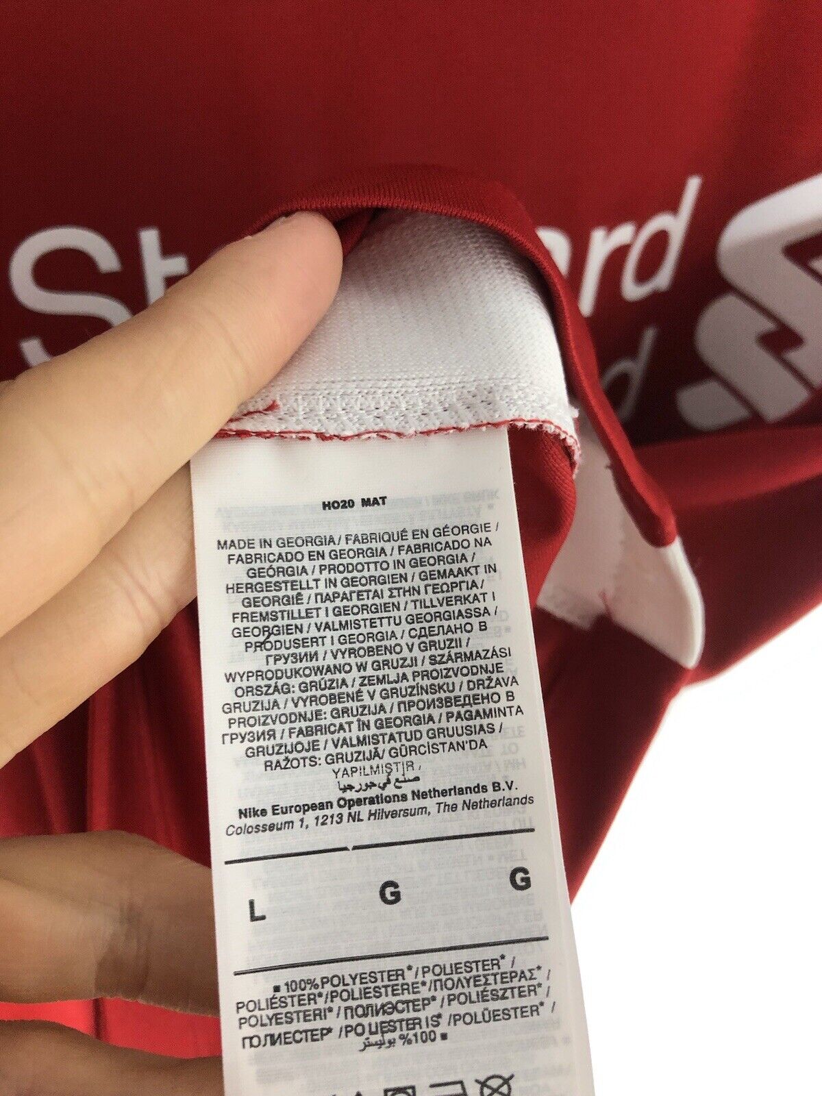 Virgil 4 Liverpool Large 2020 21 Home Shirt Nike Excellent Condition Cz2636 687