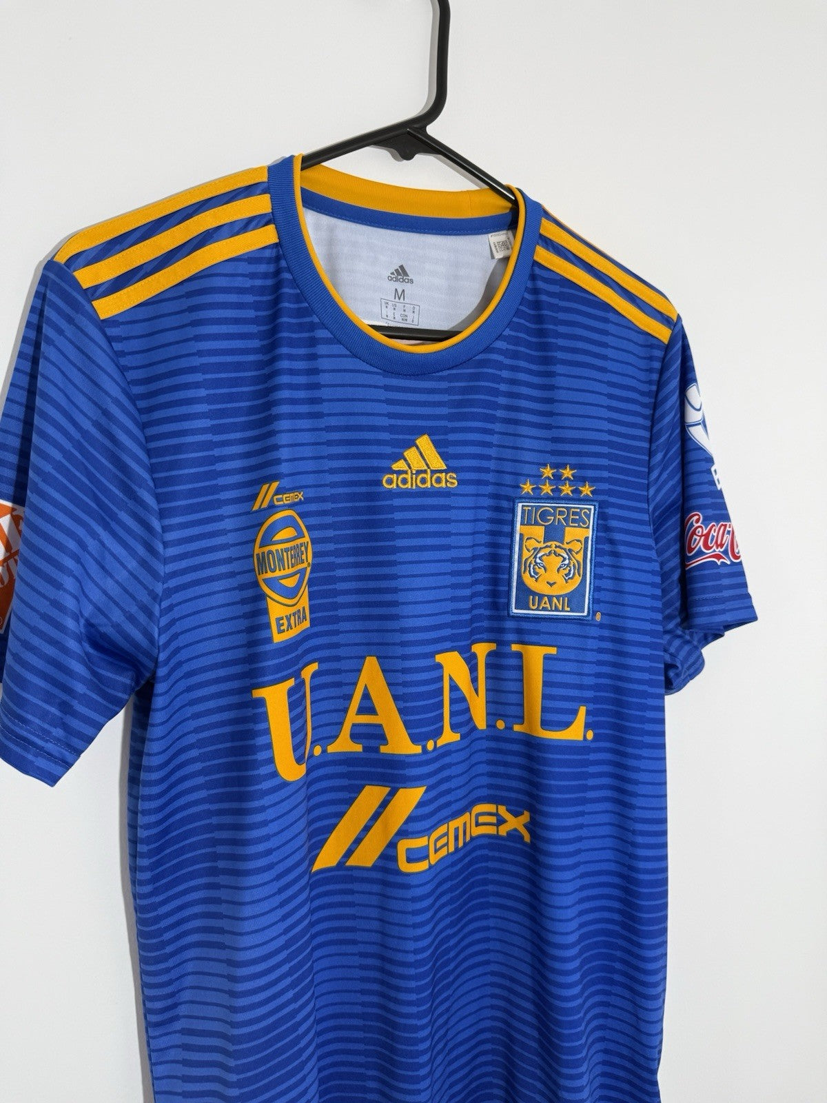 Tigres UANL 2018/19 Away Medium Shirt Adidas Excellent Condition CD6013