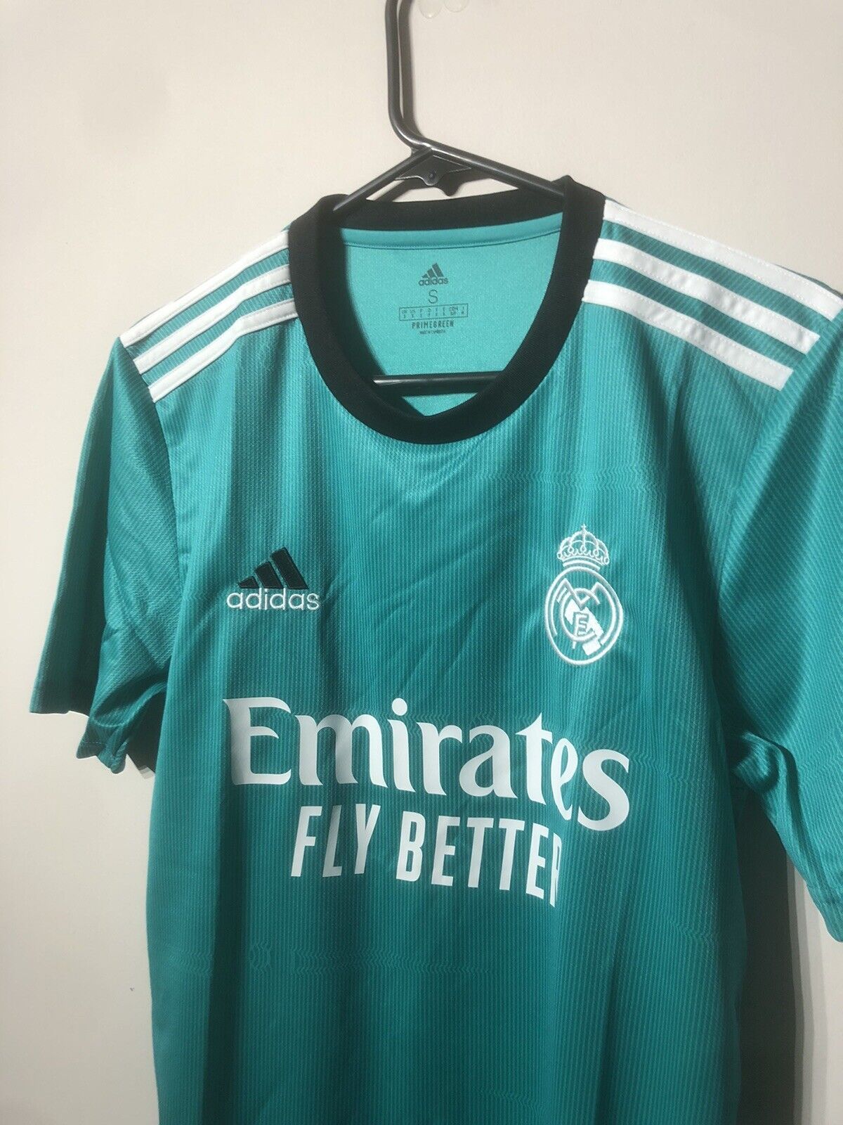 Hazard #7 Real Madrid 2021/22 Small 3rd Shirt BNWT