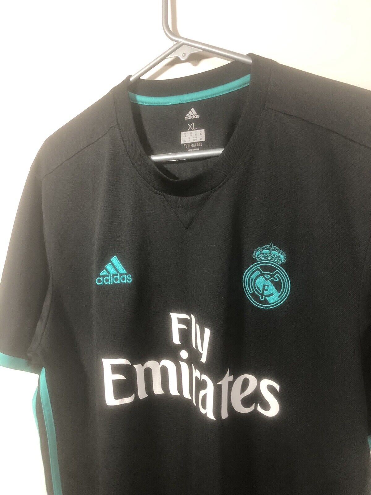 Ronaldo 7 Real Madrid 2017 18 Away Xl Shirt Adidas Excellent Condition BR3543
