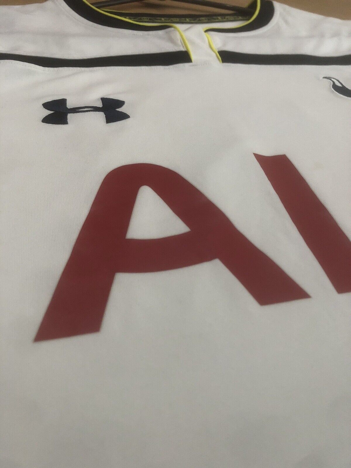 Son 7 Tottenham Hotspur 2014 15 Large Home Under Armour Very Good Condition