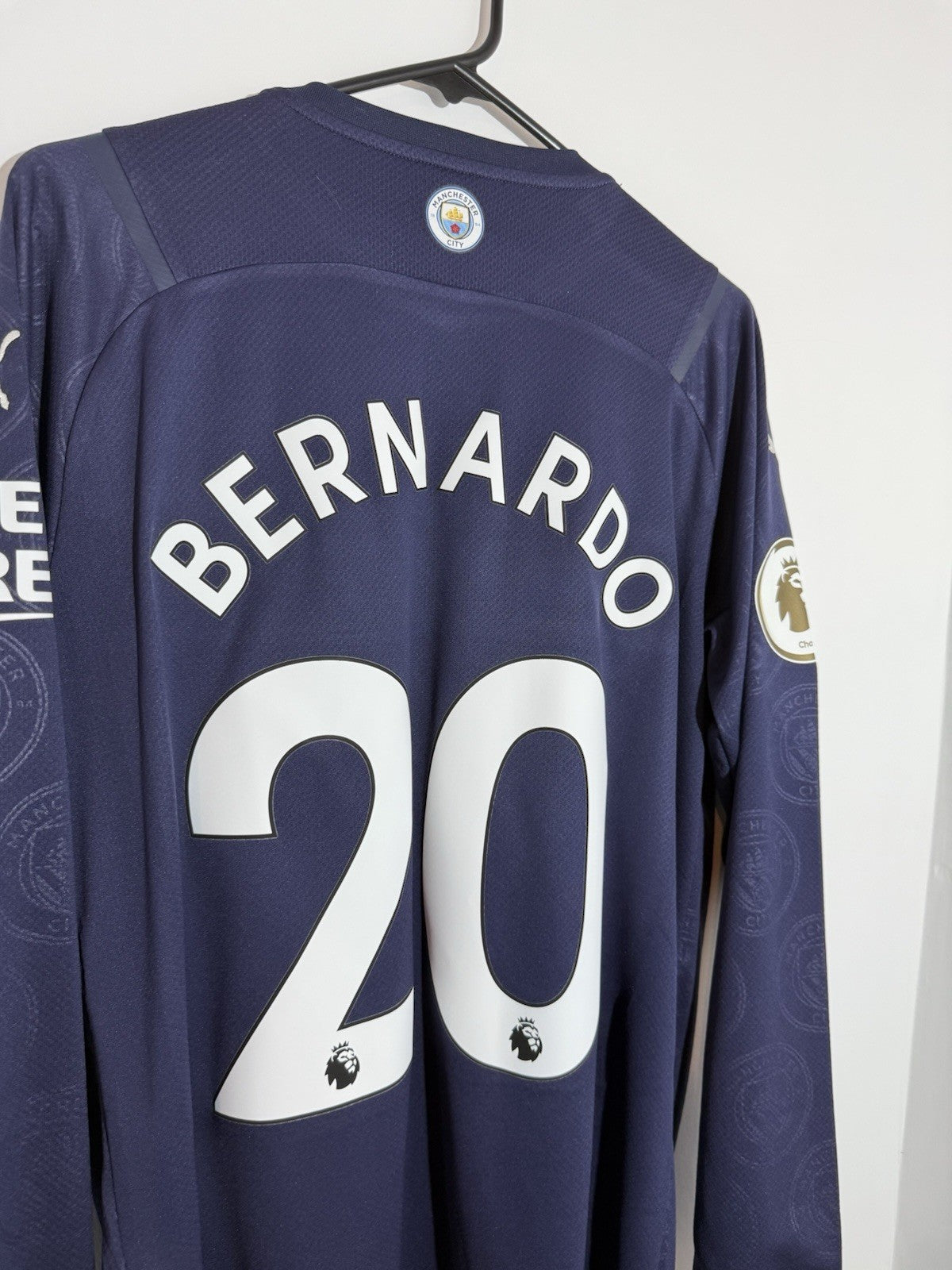 Manchester City Bernardo #20 2021/22 Medium 3rd Shirt Puma BNWT 759221-03