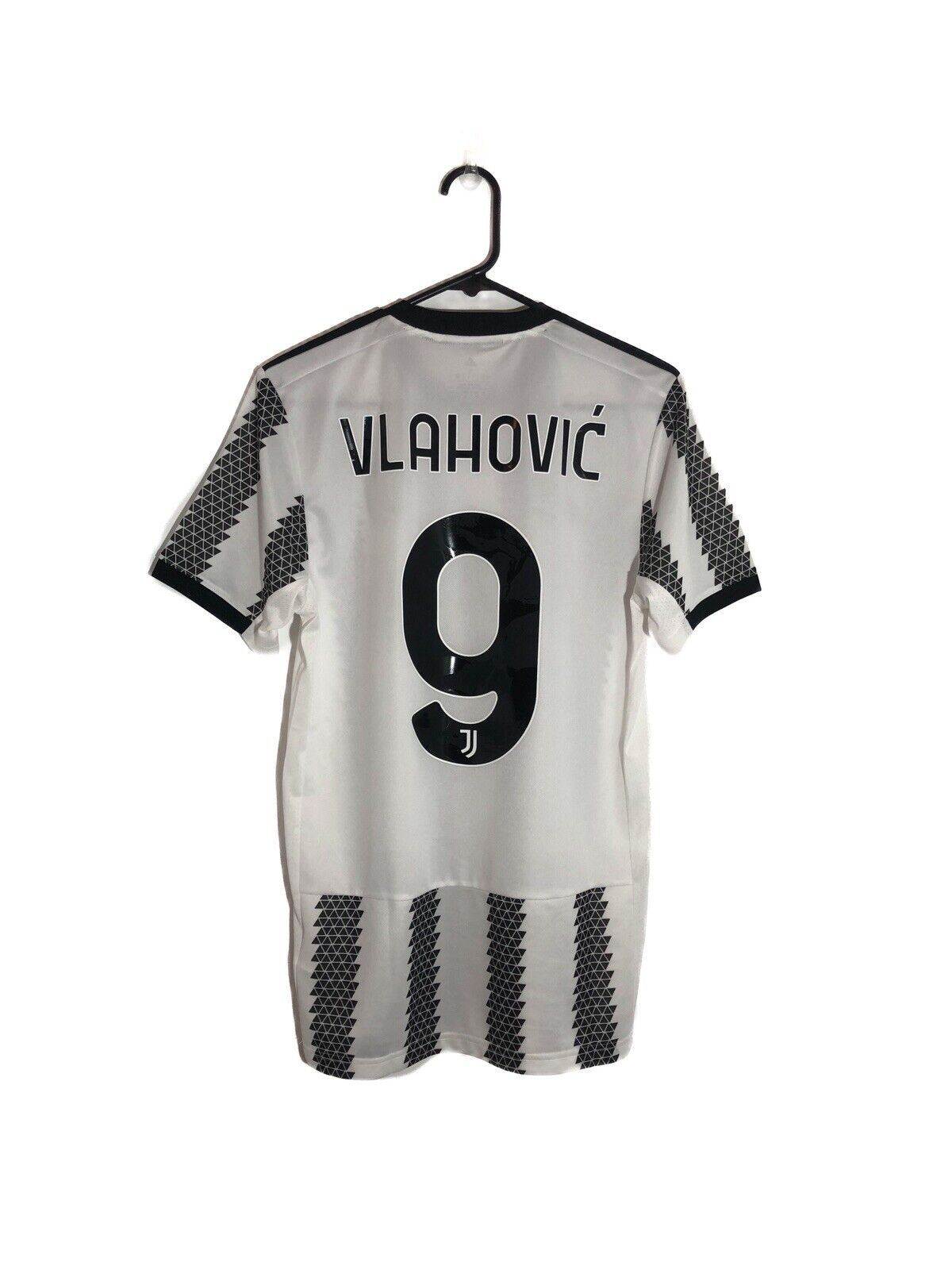 Vlahovic 9 Juventus 2022 23 Small Home Shirt Adidas Excellent Condition H38907
