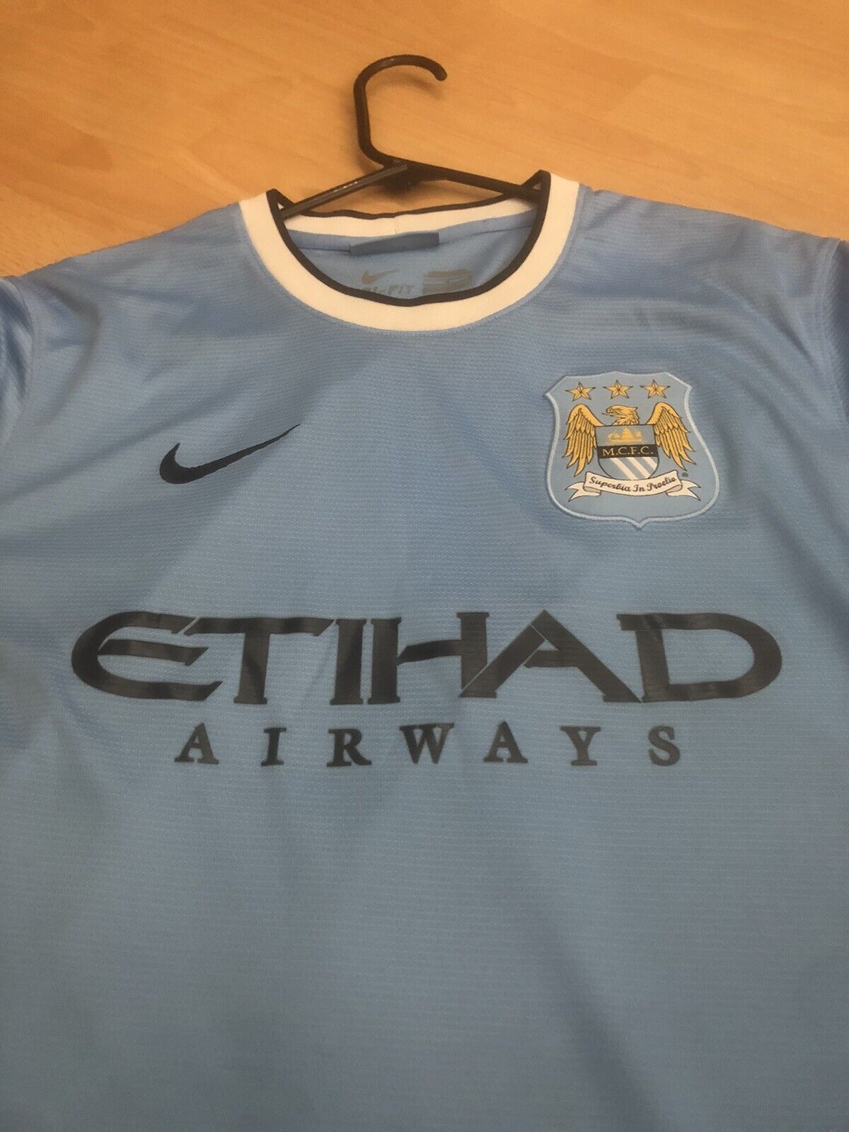 Zabaleta 5 Manchester City 2013 14 Large Home Very Good Condition 574863 489