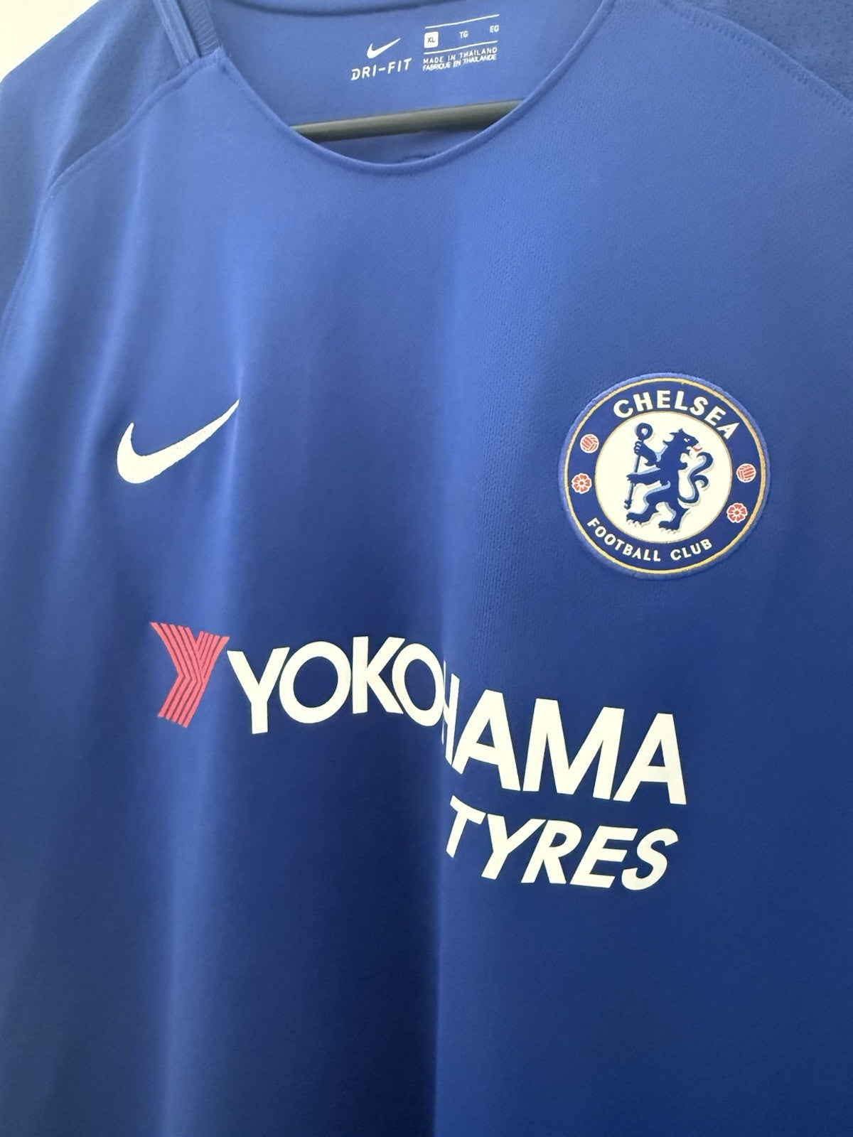 Chelsea Hazard #10 2017/18 XL Home Shirt Nike Excellent Condition 905513-496