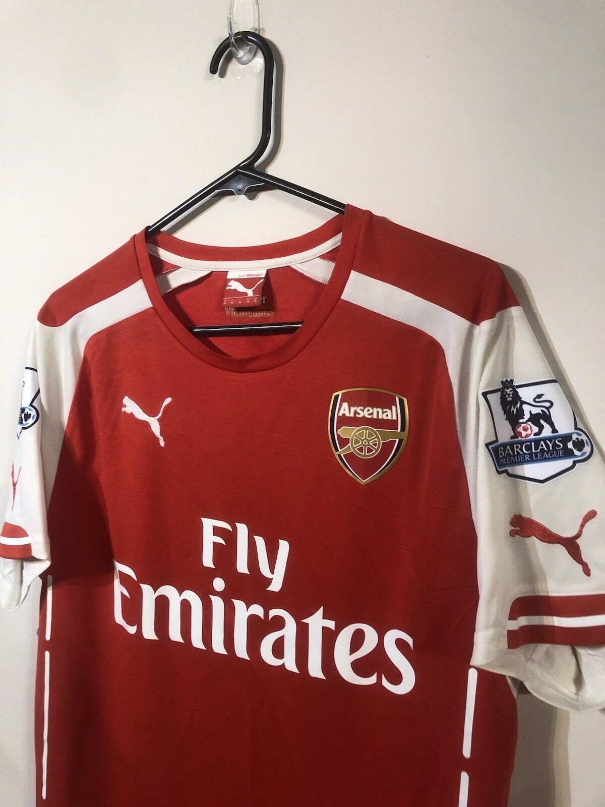 Arsenal 2014/15 Medium Home Shirt Puma Excellent Condition 746446