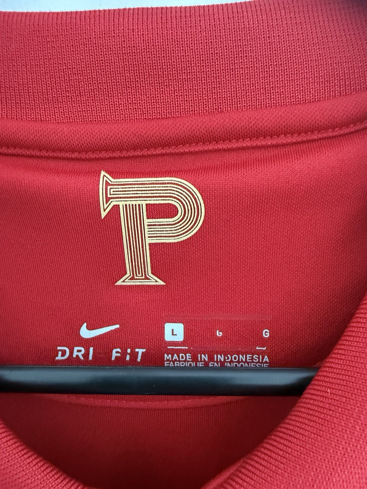 Portugal Ronaldo #7 2020 Home Large Shirt Nike Excellent Condition CD0704-687