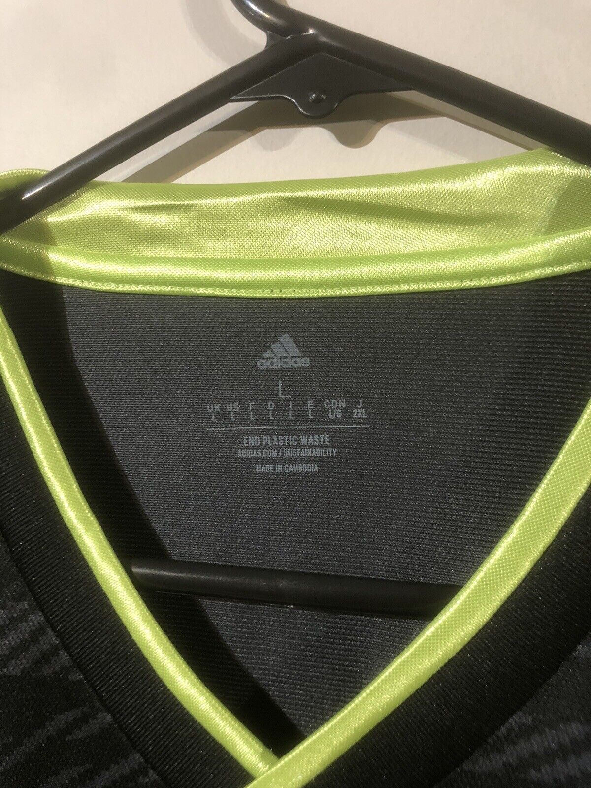 Benzema #9 Real Madrid 2022/23 3rd Large Football Shirt Adidas BNWT