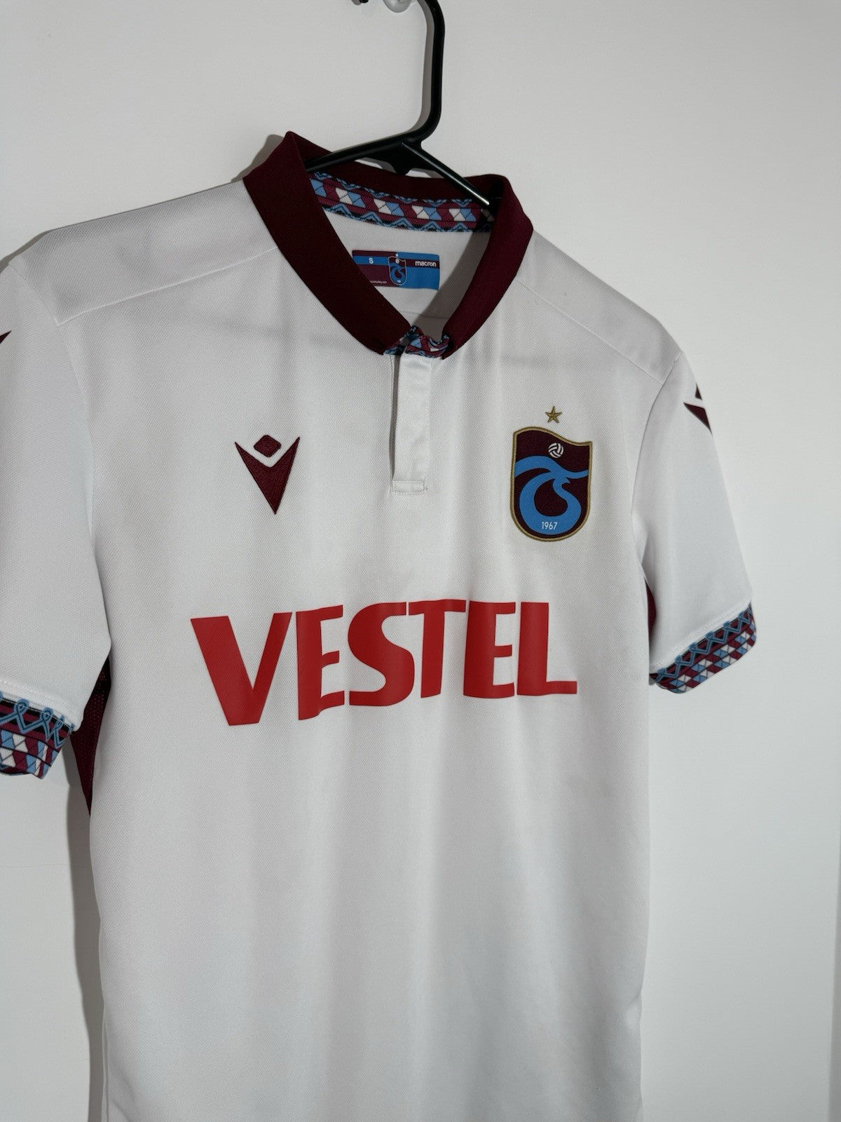 Trabzonspor 2020/21 Small Away Shirt Macron Excellent Condition