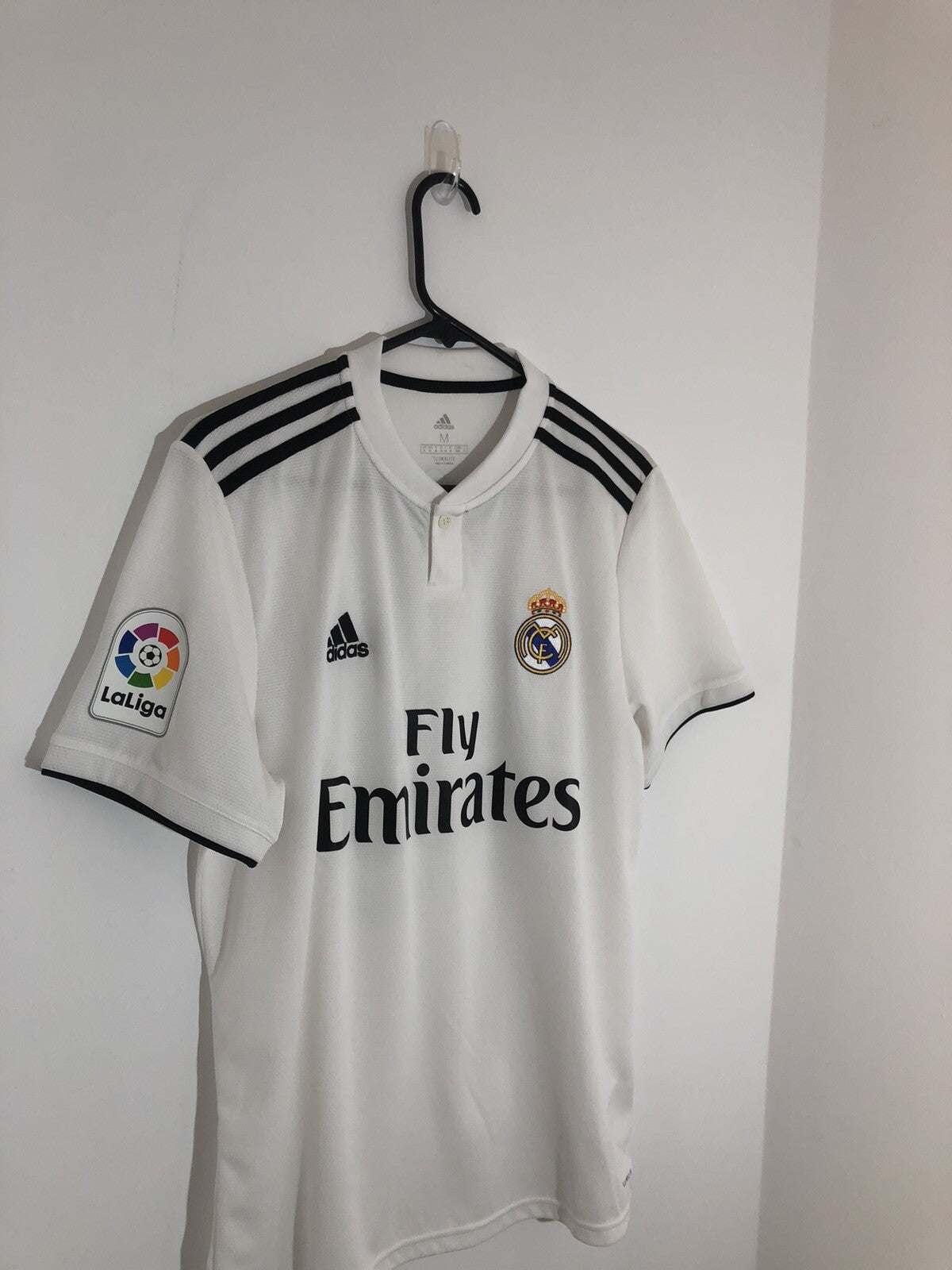 Real Madrid Isco #22 2018/19 Medium Home Shirt Adidas Excellent Condition CG0550