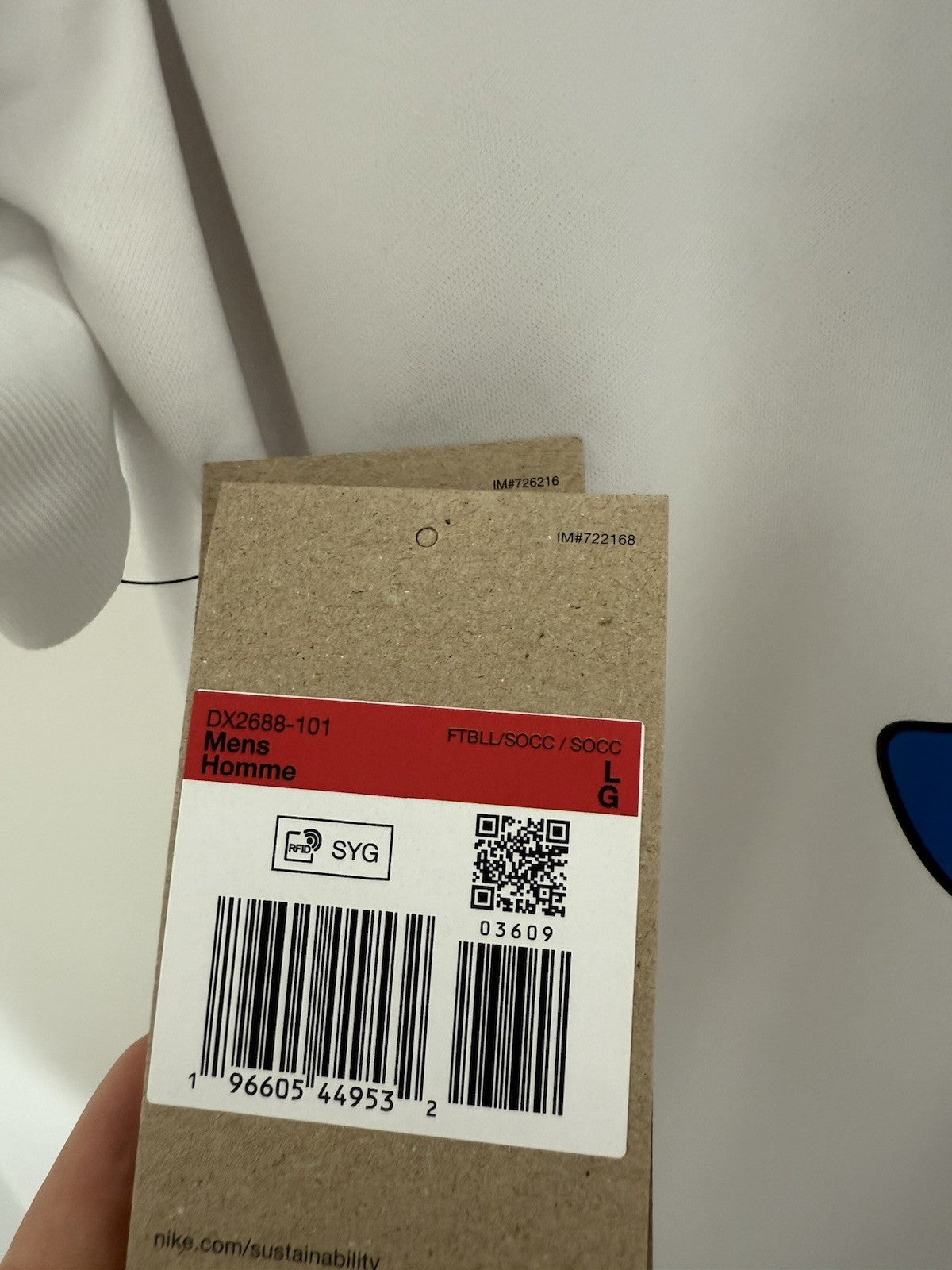 Inter Milan Thuram #9 2023/24 Chinese New Year Large Away Shirt BNWT DX2688-101