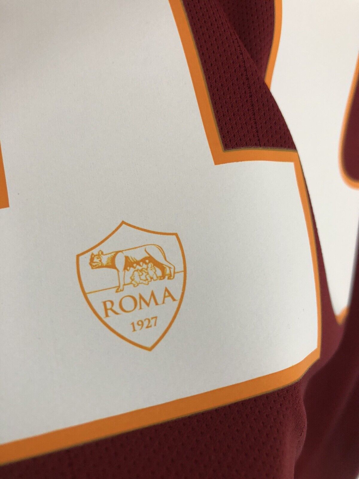 De Rossi 16 AS Roma 2014 15 Home Medium Shirt Very Good Condition 635811 678