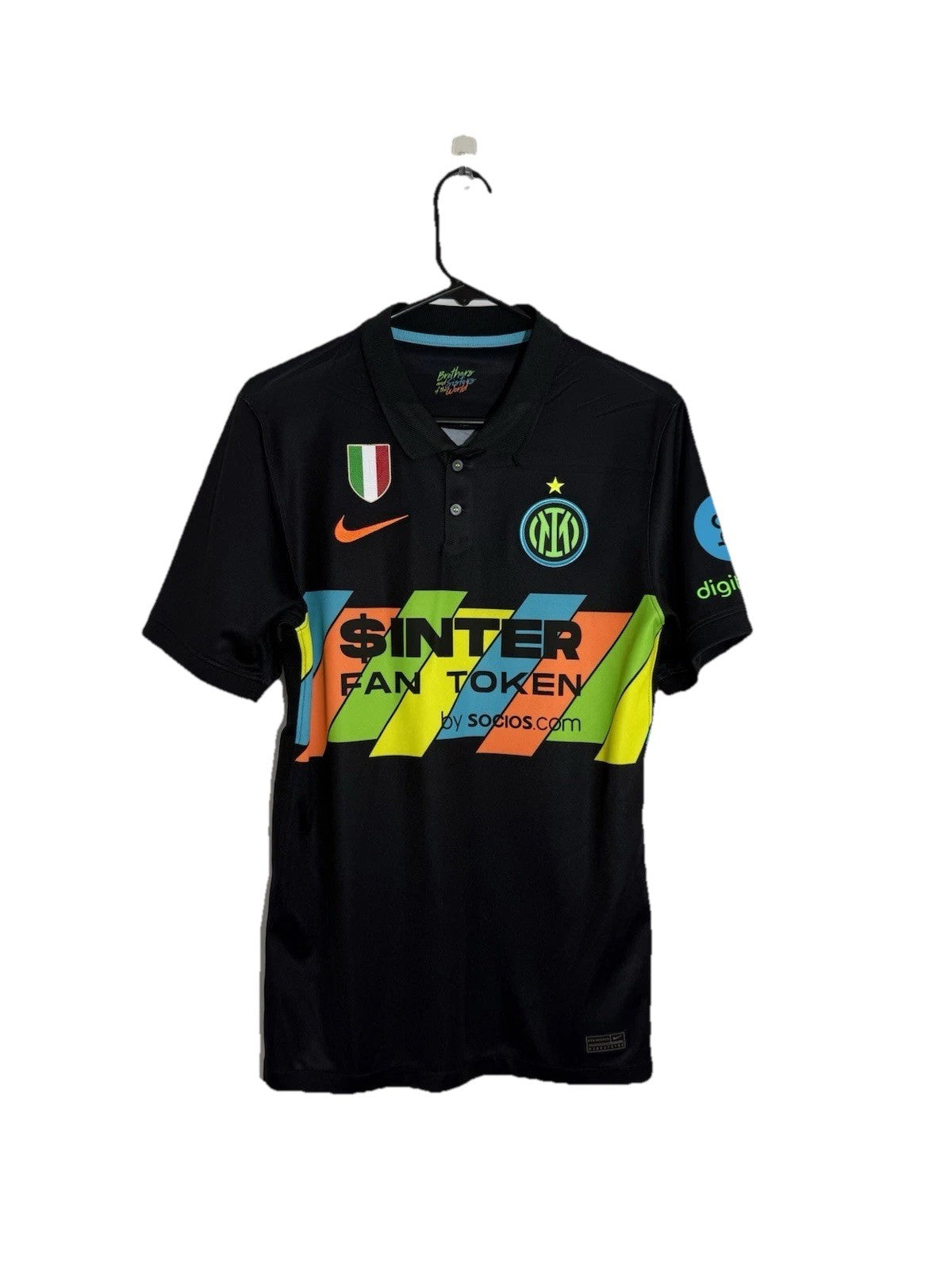 Inter Milan Bastoni #95 2021/22 3rd Small Shirt Nike BNWT DB5899-011