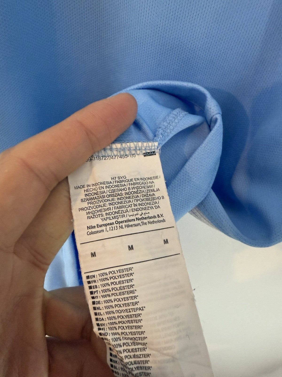 Manchester City Foden #47 2017/18 Medium Home Excellent Condition 894431-489