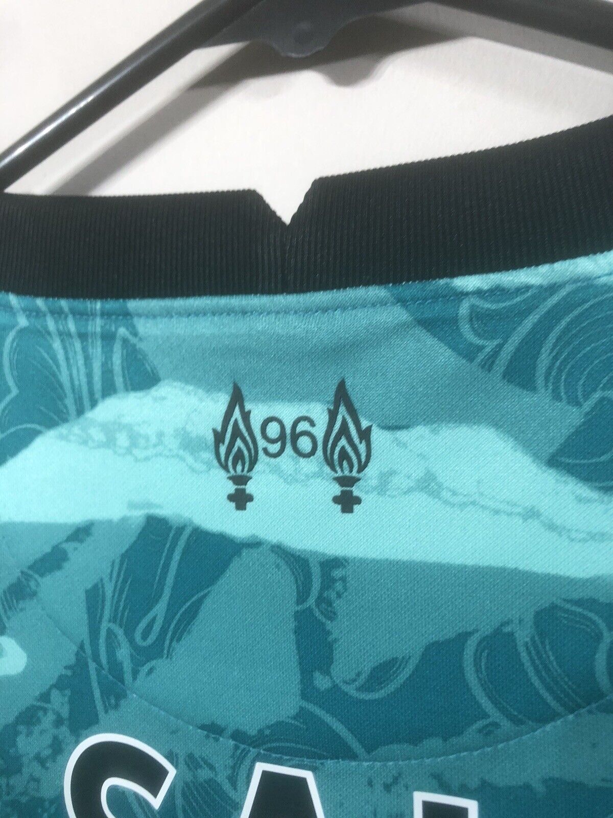 M Salah 11 Liverpool Medium 2020 21 Away Nike Excellent Condition Cz2635 354