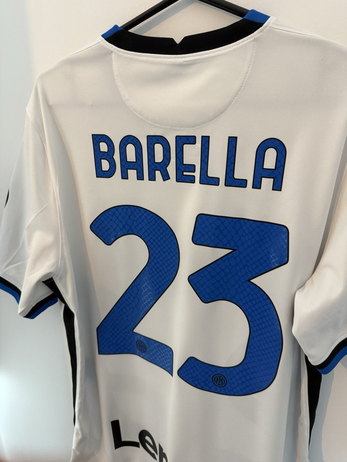 Inter Milan Barella #23 2021/22 Large Away Shirt Excellent Condition CV7899-101