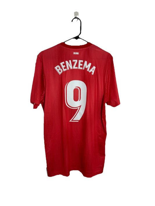 Real Madrid Benzema #9 2018/19 Large 3rd Shirt Adidas BNWT DP5445