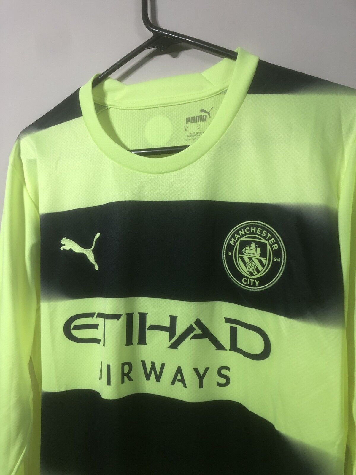 Bernardo #20 Manchester City Treble 2022/23 Medium 3rd Shirt Excellent Condition