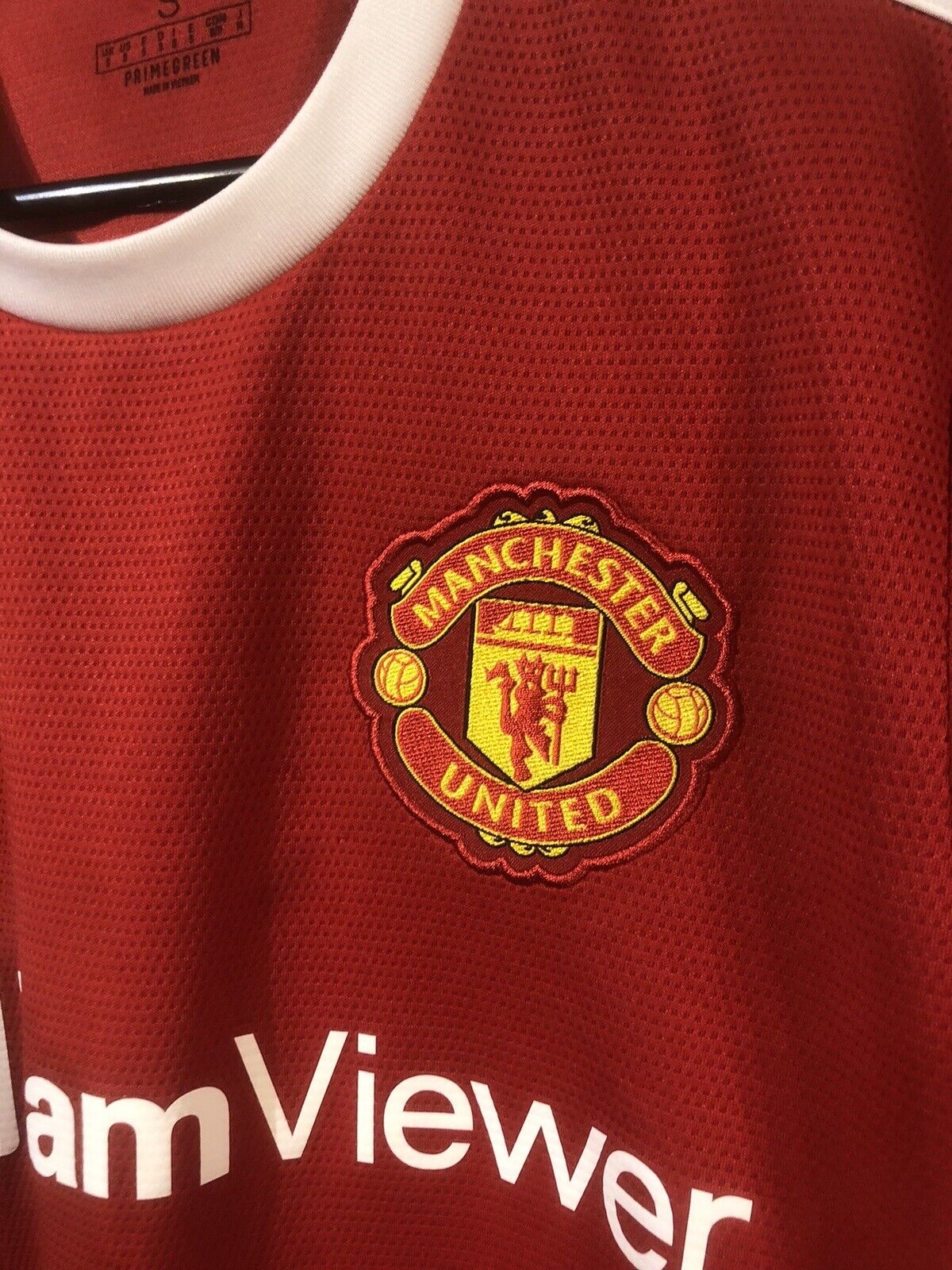 Sancho #25 Manchester United Small 2021/22 Home Shirt Excellent Condition