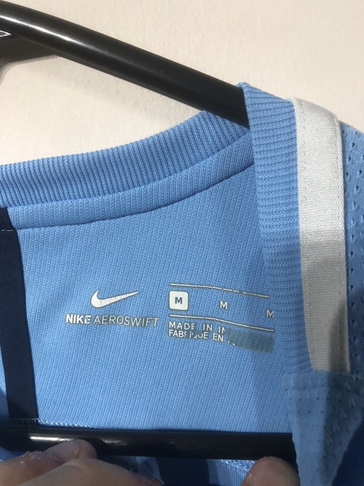 G. Jesus #33 Manchester City 2017/18 Medium Aeroswift Home Shirt Excellent Condi