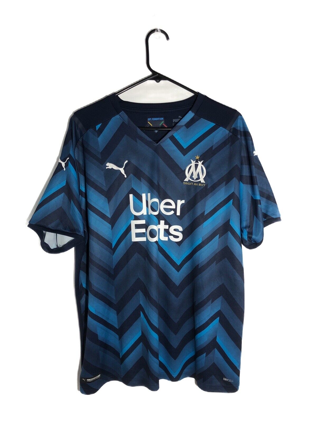 Milik 9 Olympique Marseille 2021 22 Xl Away Puma Excellent Condition 759286 02