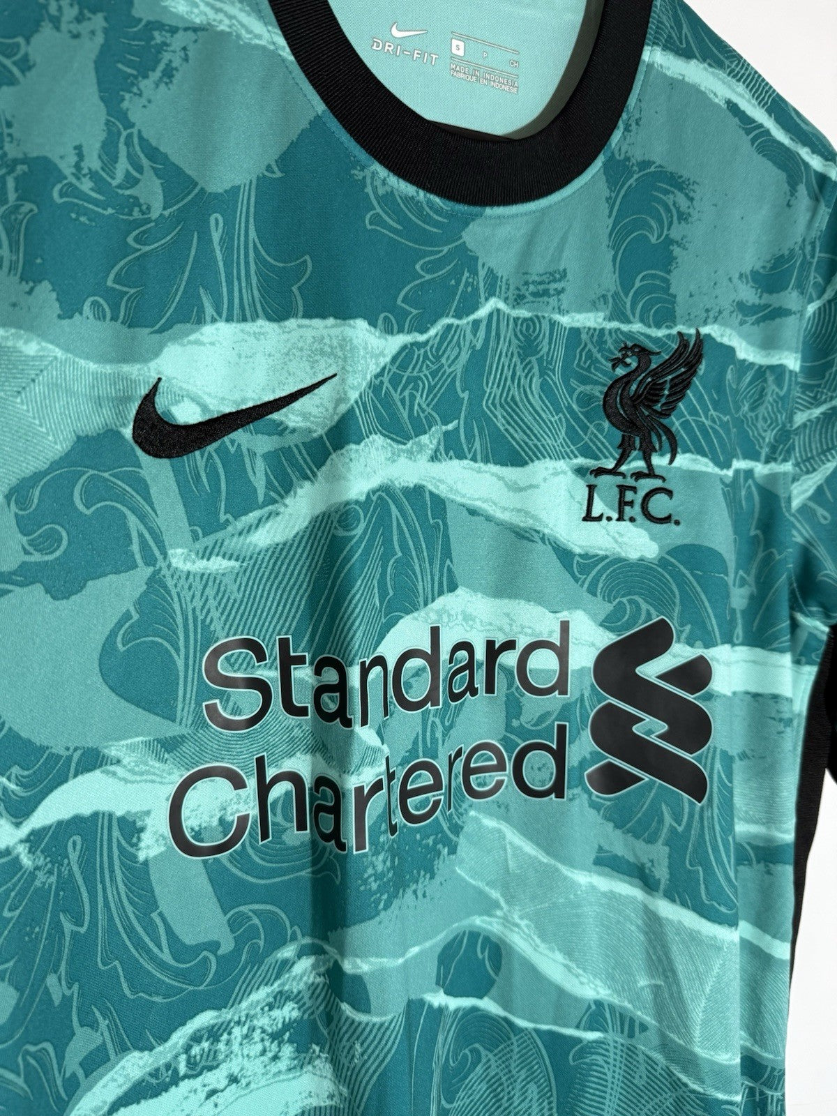 Liverpool Thiago #6 Small 2020/21 Away Nike Excellent Condition CZ2635-354