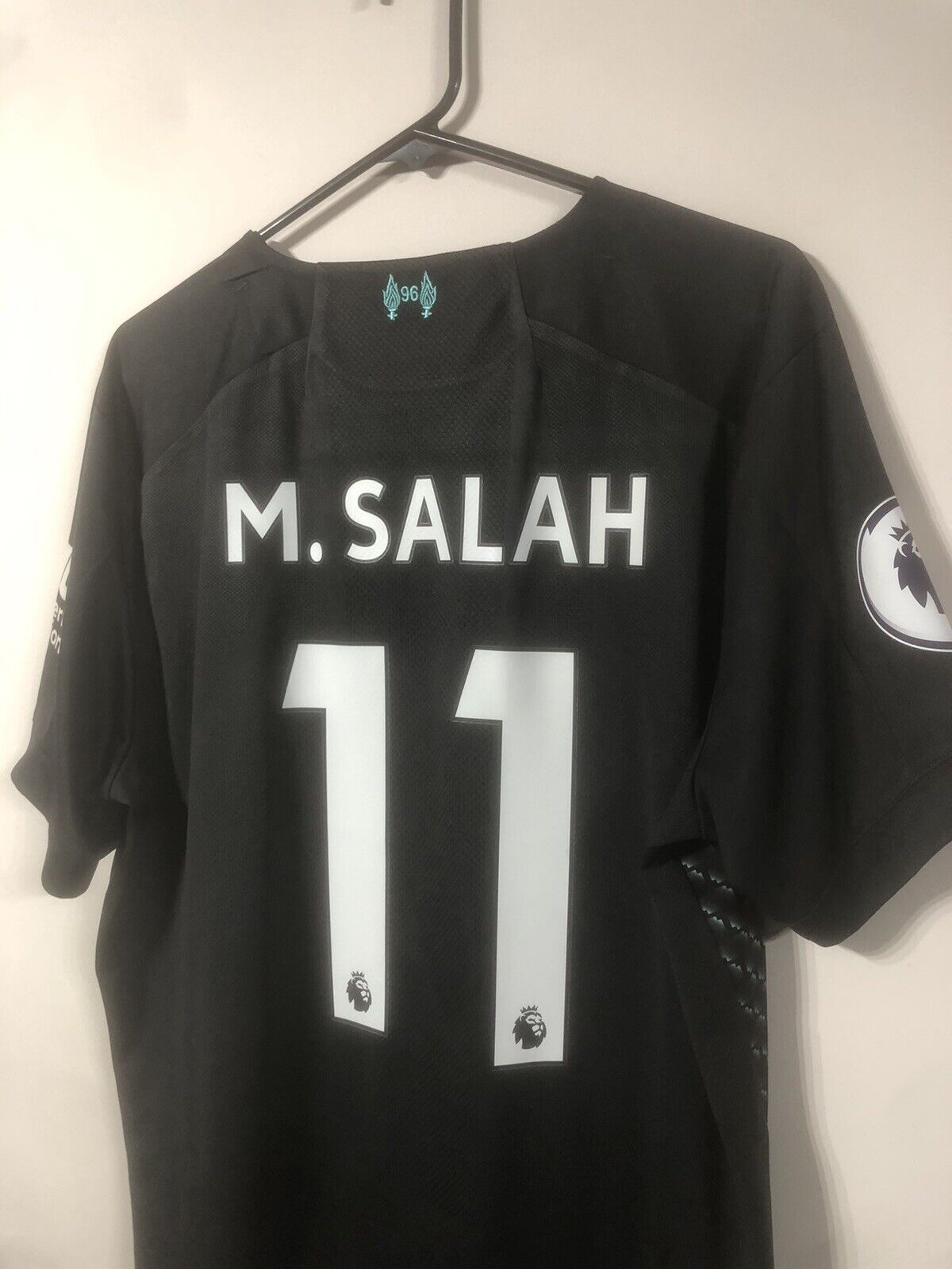 M. Salah 11 Liverpool Xl 2019 20 3rd Shirt Excellent Condition Mt930023