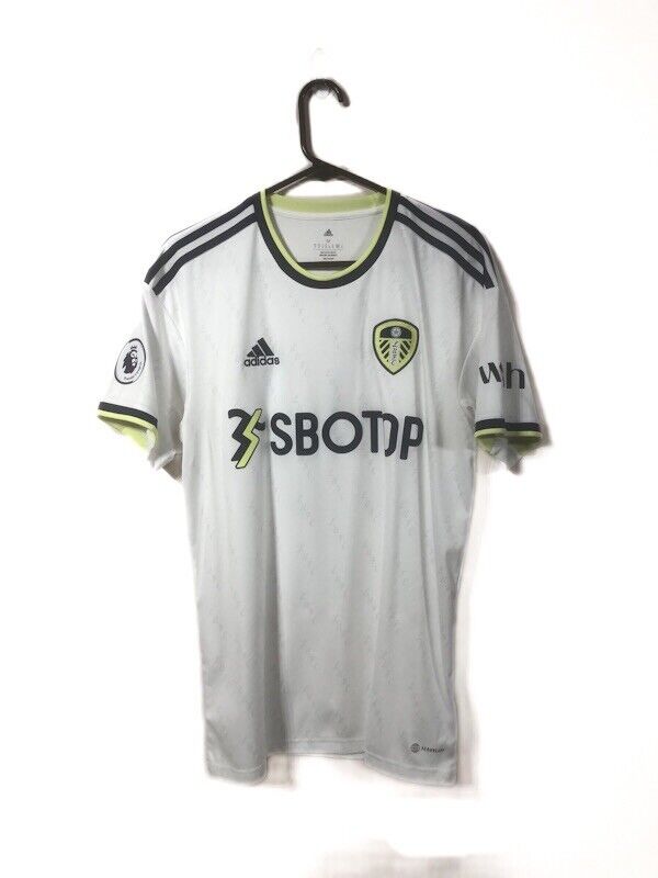 Rodrigo M. 19 Leeds United 2022 23 Medium Home Shirt Excellent Condition Hc1062