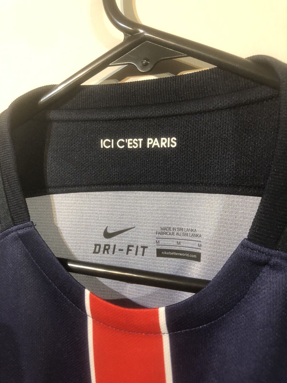 Rabiot #25 Paris St Germain 2015/16 Medium Home Shirt Nike BNWT