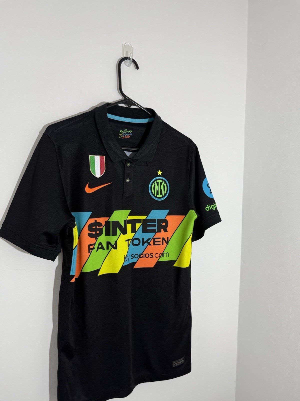 Inter Milan Bastoni #95 2021/22 3rd Small Shirt Nike BNWT DB5899-011