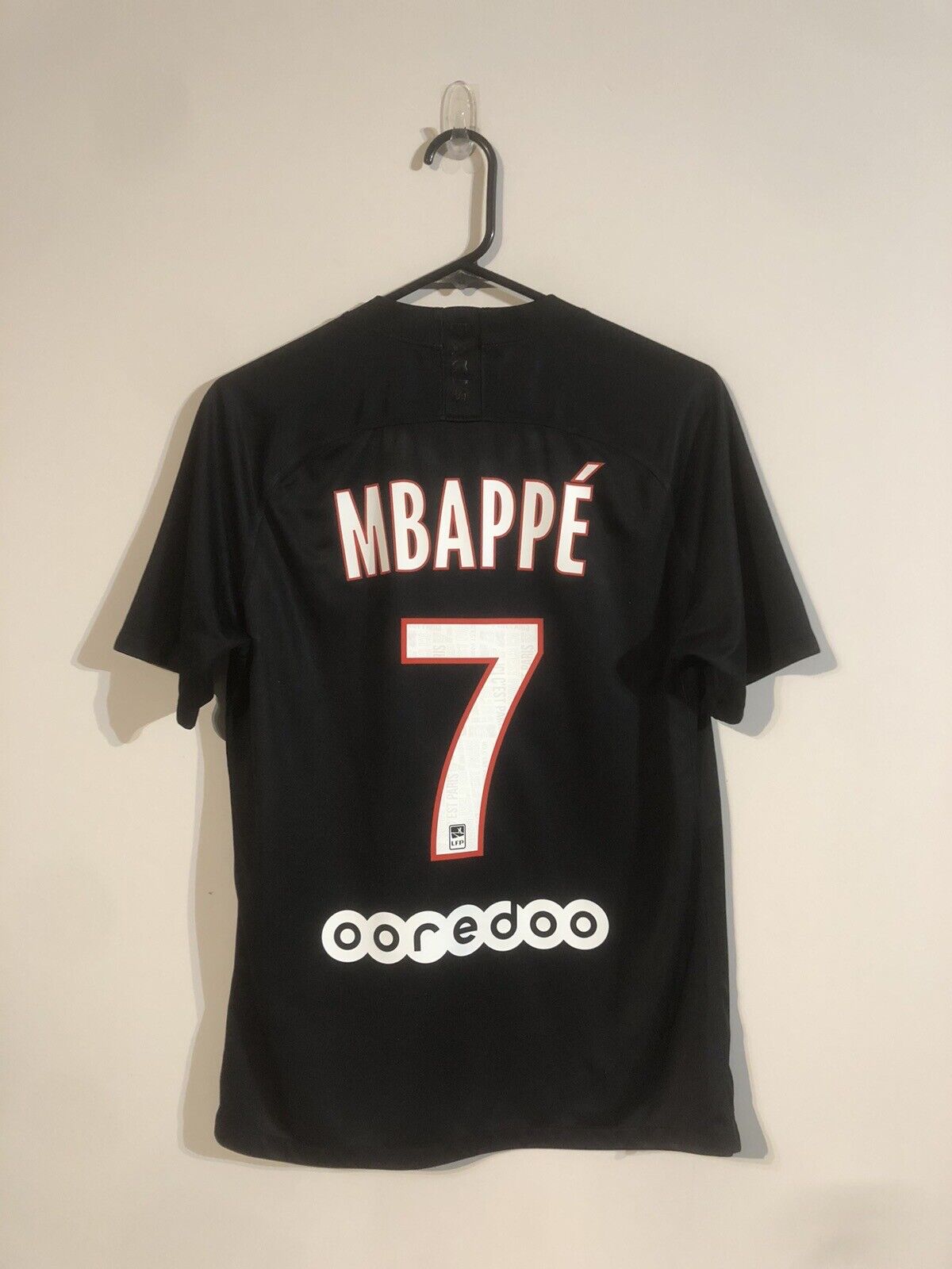 Mbappe #7 Paris St Germain 2019/20 Medium 4th Shirt Nike Very Good Condition