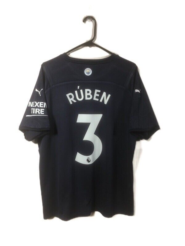 Ruben 3 Manchester City 2021 22 Xl 3rd Shirt Puma Excellent Condition 759219 03
