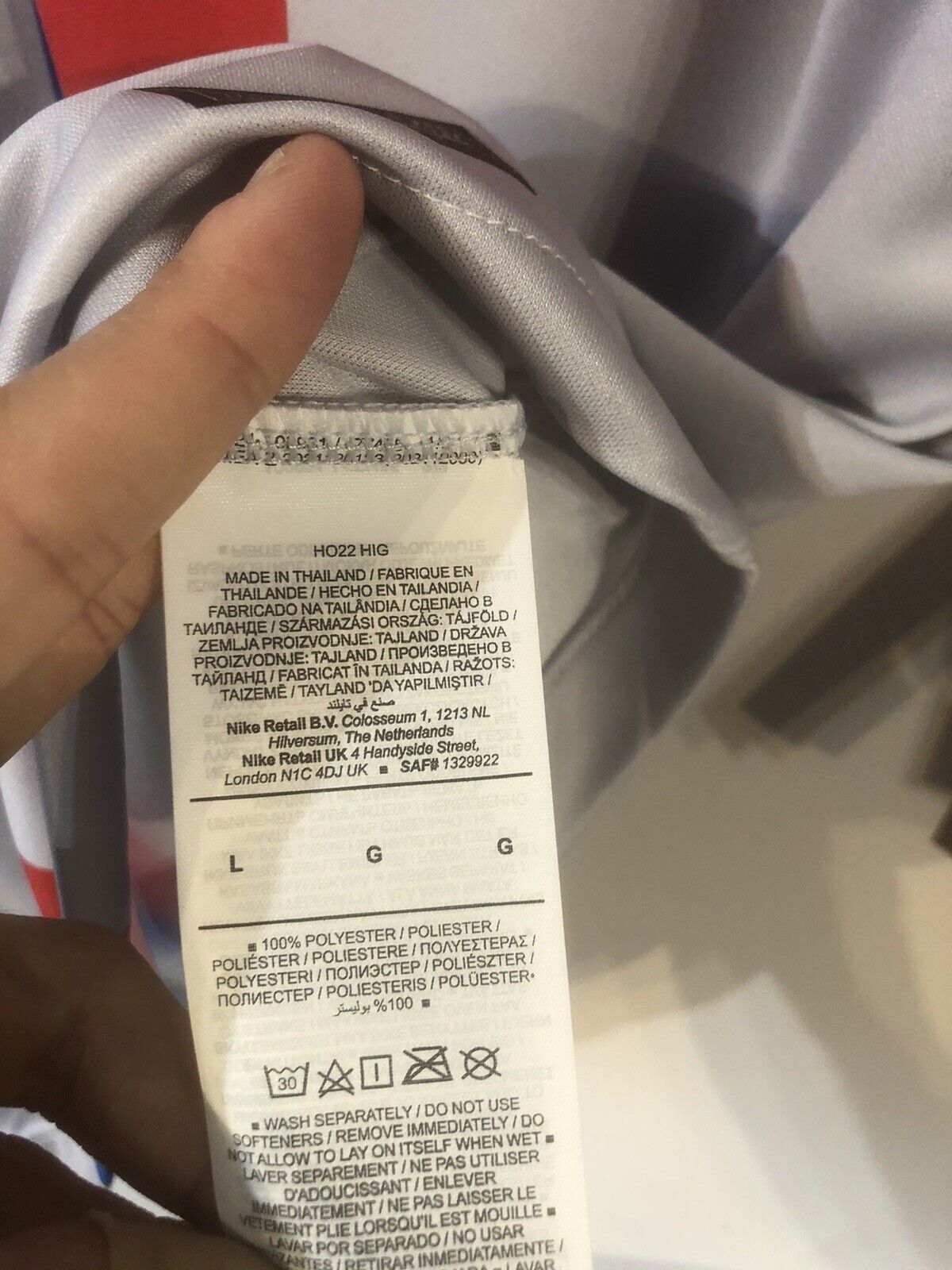 Gavi #30 Barcelona Euro 2022/23 3rd Large Football Shirt Nike BNWT