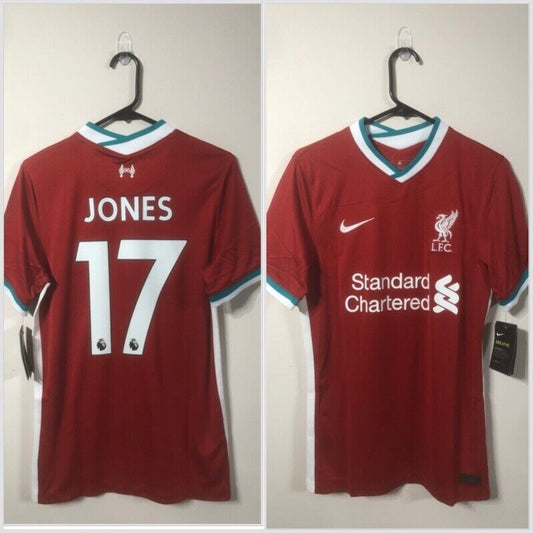 Jones #17 Liverpool Small 2020/21 Home Shirt Jersey Nike BNWT