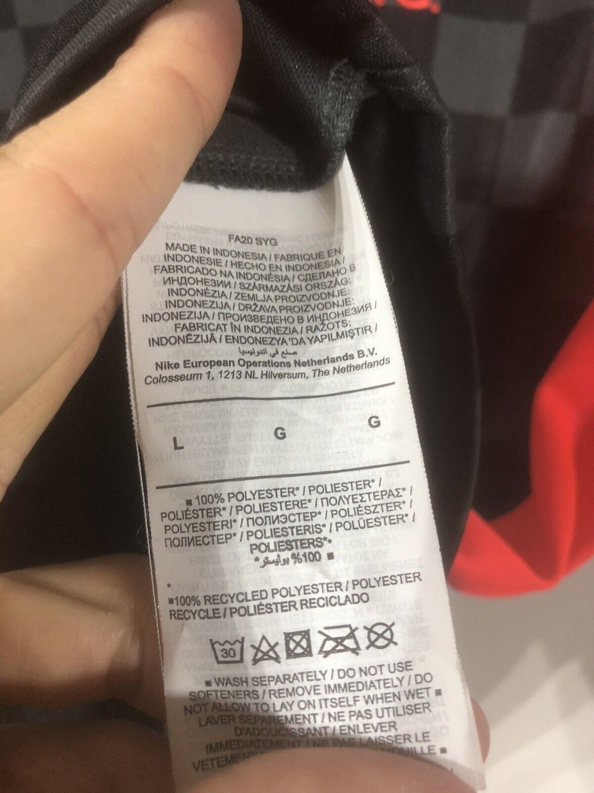 Shaqiri 23 Liverpool Large 2020 21 3rd Shirt Nike Excellent Condition Cz3197 060