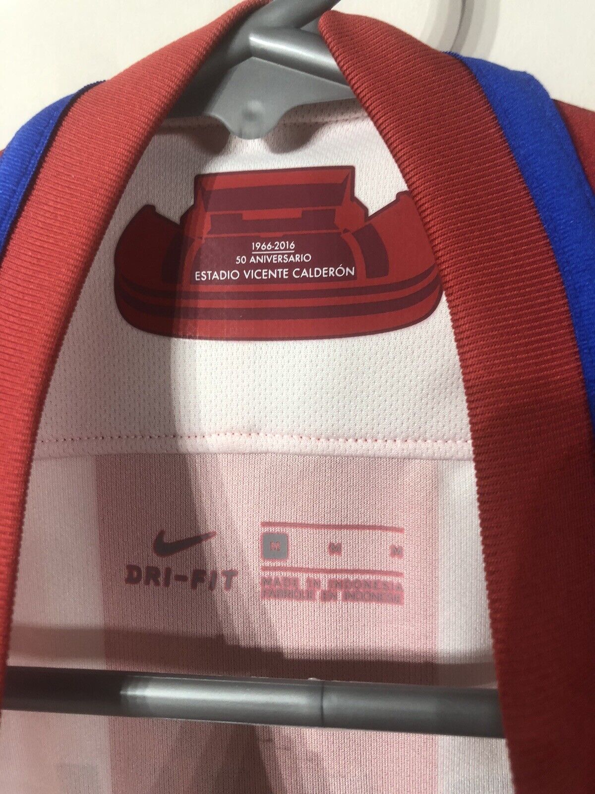 Saul #8 Atletico Madrid 2016/17 Medium Home Shirt Jersey Nike BNWT 808308-649