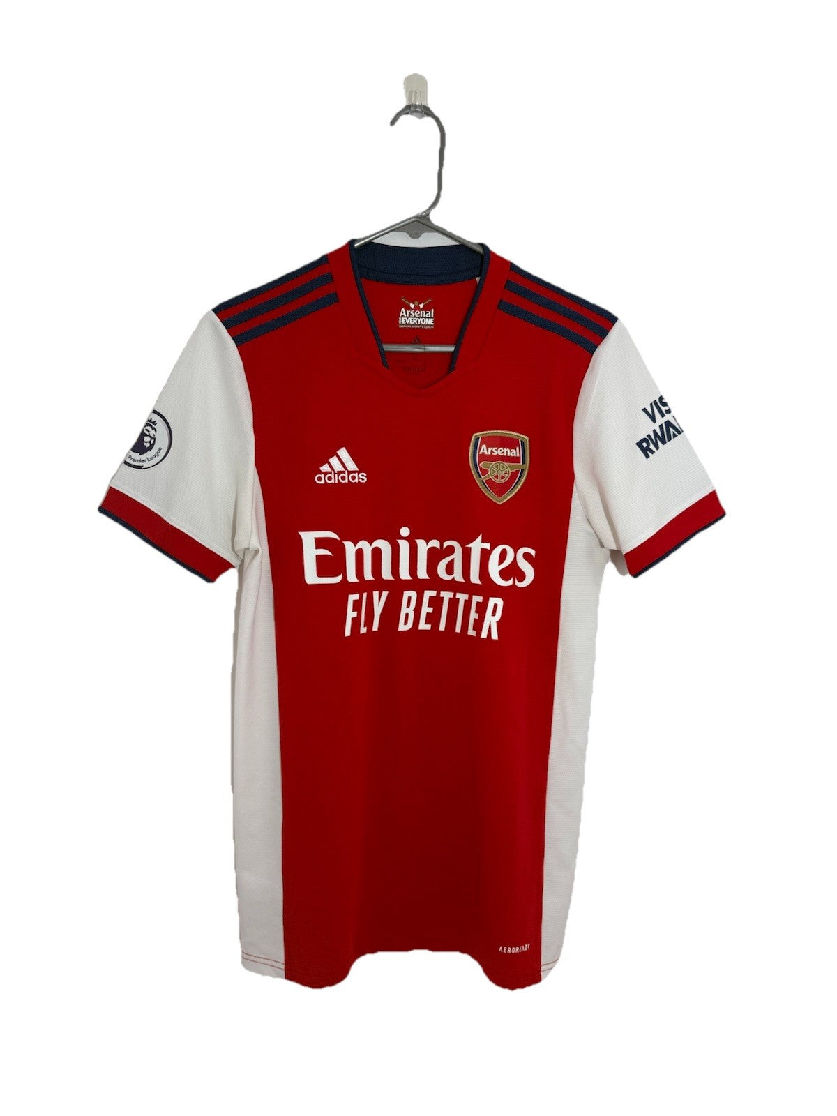 Arsenal Saka #7 2021/22 Small Home Shirt Adidas Excellent Condition GM0217