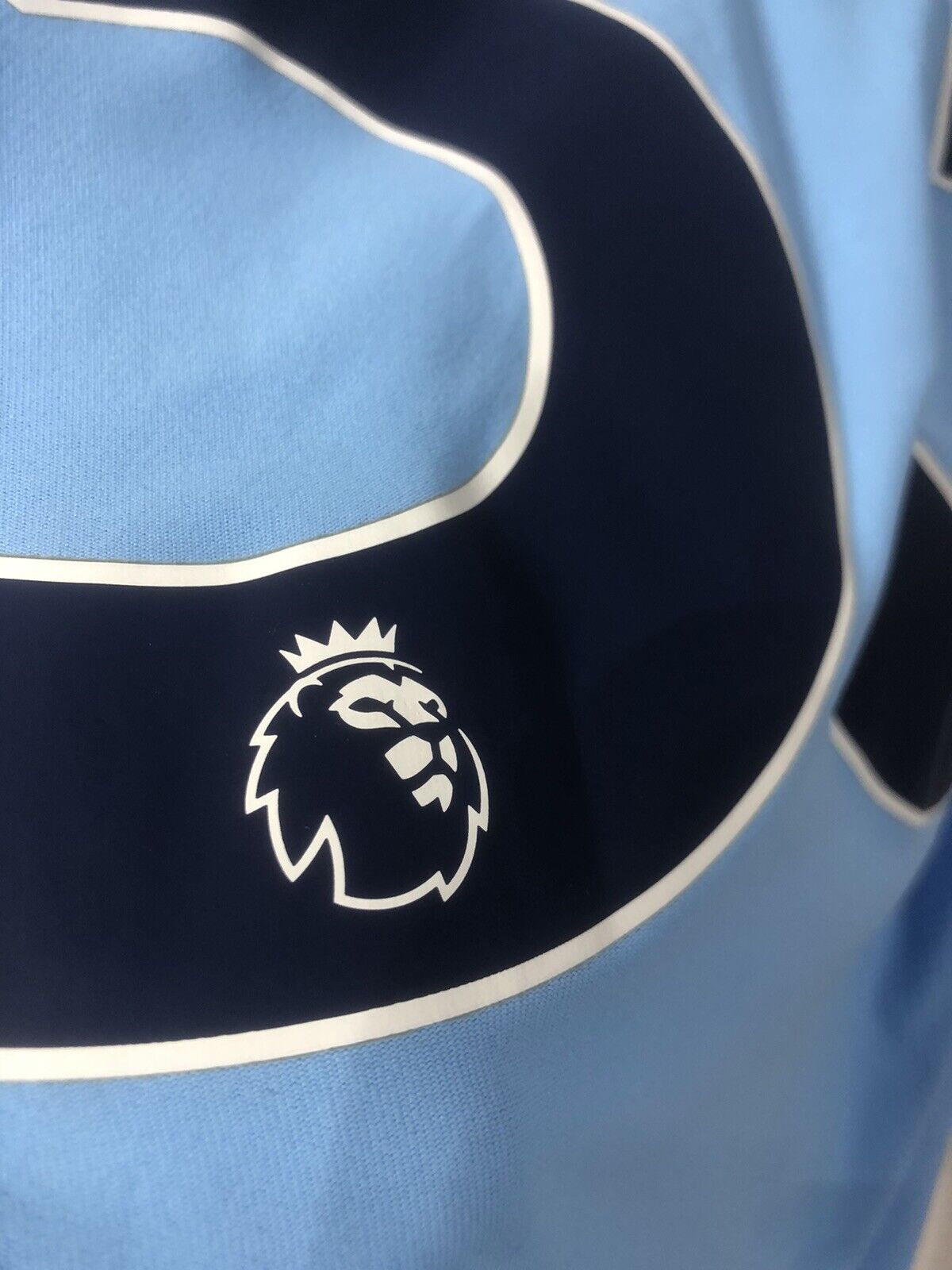 G. Jesus #33 Manchester City 2017/18 Medium Aeroswift Home Shirt Excellent Condi