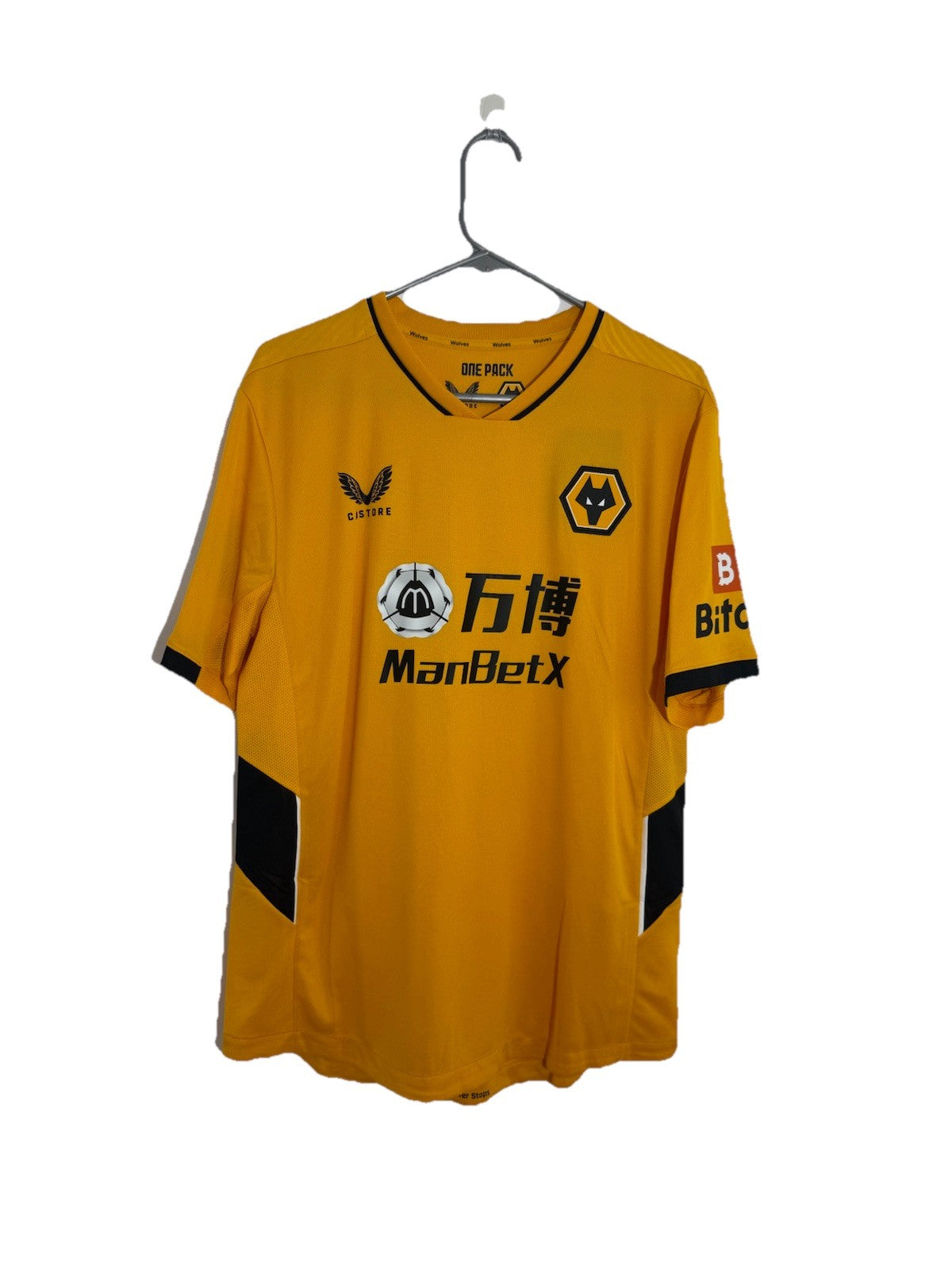 Wolverhampton Wanderers Neves #8 2021/22 Large Home Shirt Castore BNWT